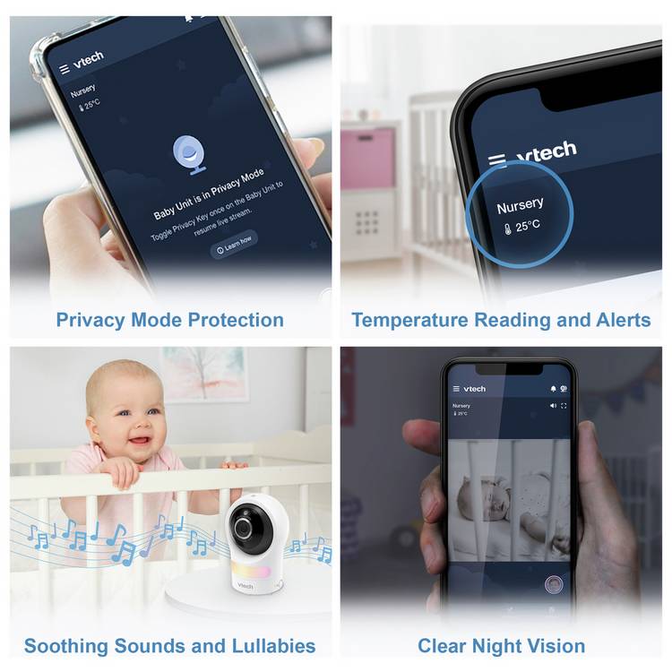 VTech RM9761 baby monitor camera, imported from the UK