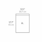Simplehuman 6L Code B bin liners pack of 90, UK version