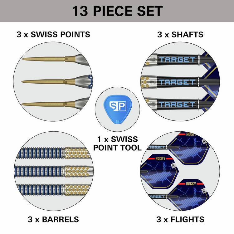 Target Josh Rock Generation 1 darts 24g - British product