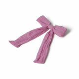 Flitzy pink bow hair clip (British brand)