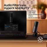 HyperX SoloCast 2 USB gaming condenser microphone black (British brand)
