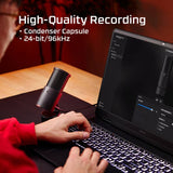 HyperX SoloCast 2 USB gaming condenser microphone black (British brand)