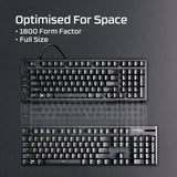 HyperX Eve 1800 wired gaming keyboard black - UK version