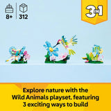 LEGO Creator Hummingbird 3in1 building toy 312 pieces, imported from the UK