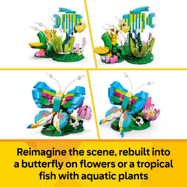 LEGO Creator Hummingbird 3in1 building toy 312 pieces, imported from the UK