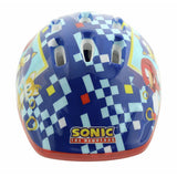 Sonic the Hedgehog kids bike helmet multicolour 48-52cm, imported from the UK