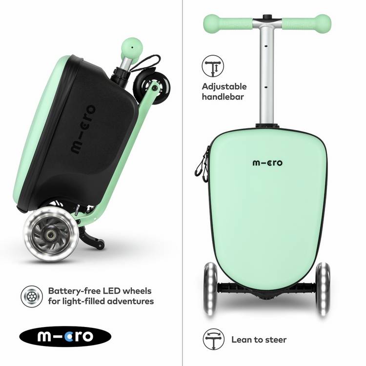 Micro Scooters suitcase scooter Mint, UK version