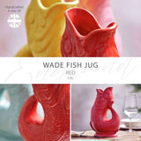 Wade ceramic fish jug red 0.6L (British brand)