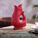 Wade ceramic fish jug red 0.6L (British brand)