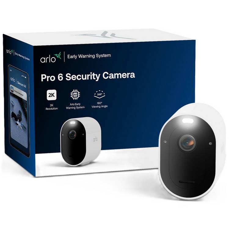 Arlo Pro 6 2K HDR security camera - British product