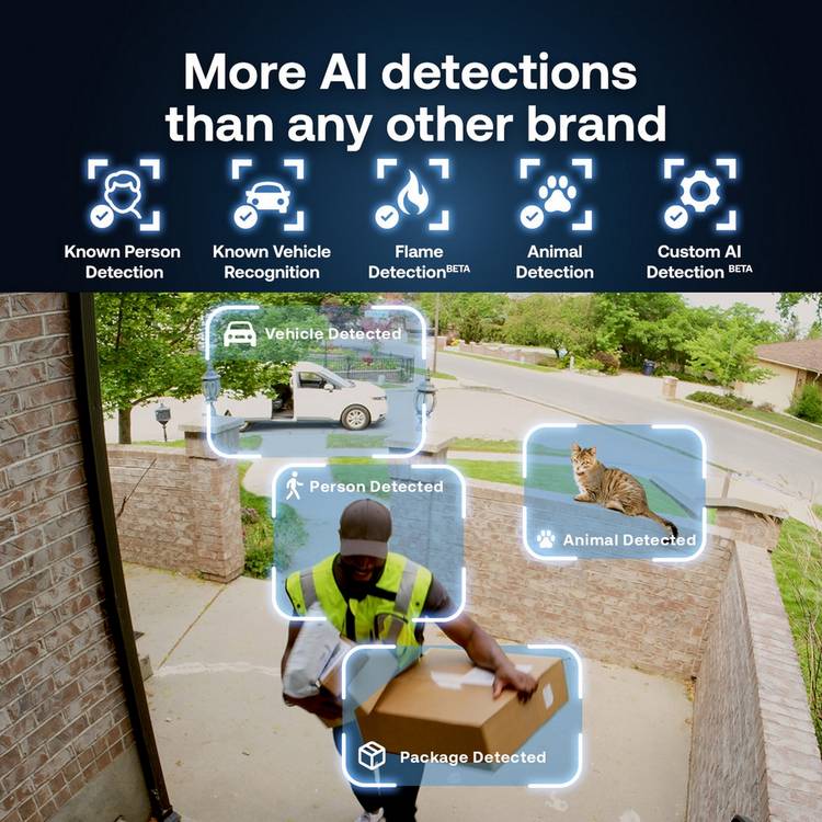 Arlo Pro 6 2K HDR security camera - British product