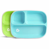 Munchkin toddler feeding set Blue Green - British product