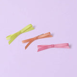 Flitzy tropical hair clips pack of 3, imported from the UK