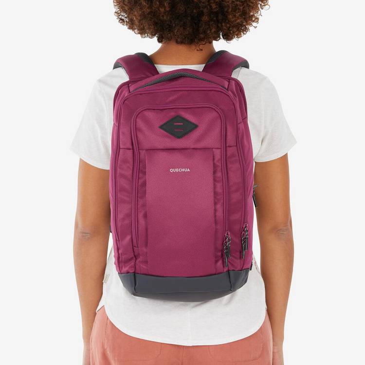 Decathlon backpack purple 23L, UK version