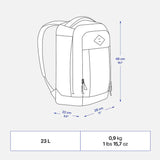 Decathlon backpack purple 23L, UK version