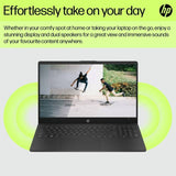 HP 15.6 laptop Intel Core i3 8GB 256GB (British brand)