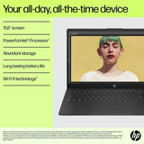 HP 15.6 laptop Intel Core i3 8GB 256GB (British brand)
