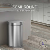 Simplehuman sensor bin stainless steel 45 litre - British product