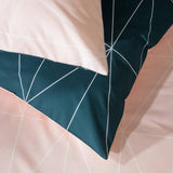 Habitat Geo reversible bedding set single, imported from the UK