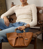 Ralph Lauren calfskin leather tote bag, imported from the UK