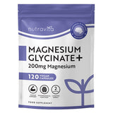 Superdrug Nutravita Magnesium Glycinate Capsules - 120 Vegan Capsules- Buy online at McGrocer
