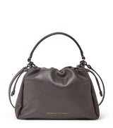 Harrods Brunello Cucinelli Small Leather Mellow Bucket Bag- Buy online at McGrocer