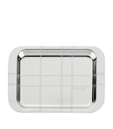 Harrods Christofle Silver-Plated Graphik Tray Presentation Tray 15cm x 10cm- Buy online at McGrocer