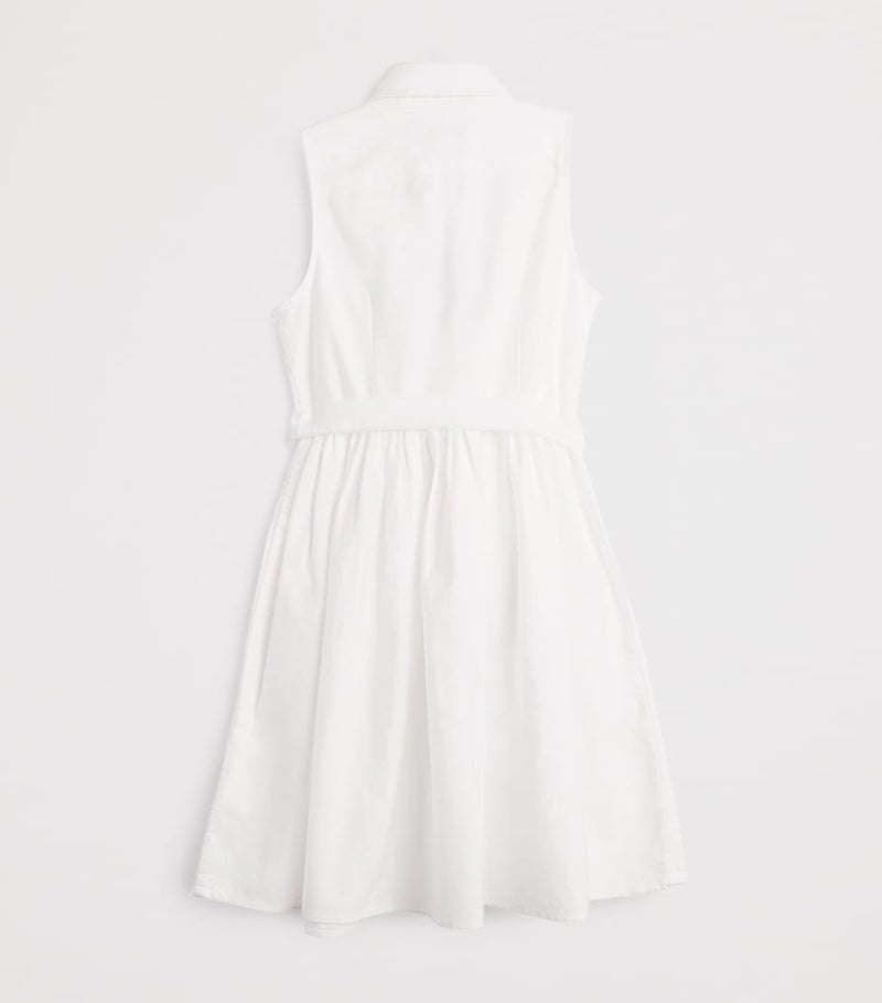 Ralph Lauren Kids cotton belted shirt dress 7-16 years, imported from the UK