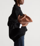 Jimmy Choo Cinch calfskin leather bucket bag - British product