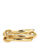 Spinelli Kilcollin yellow gold diamond Kira ring - British product
