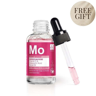 Superdrug Dr Botanicals Moroccan Rose Facial Oil Vitamin C 30ml - اشترِ عبر الإنترنت من McGrocer