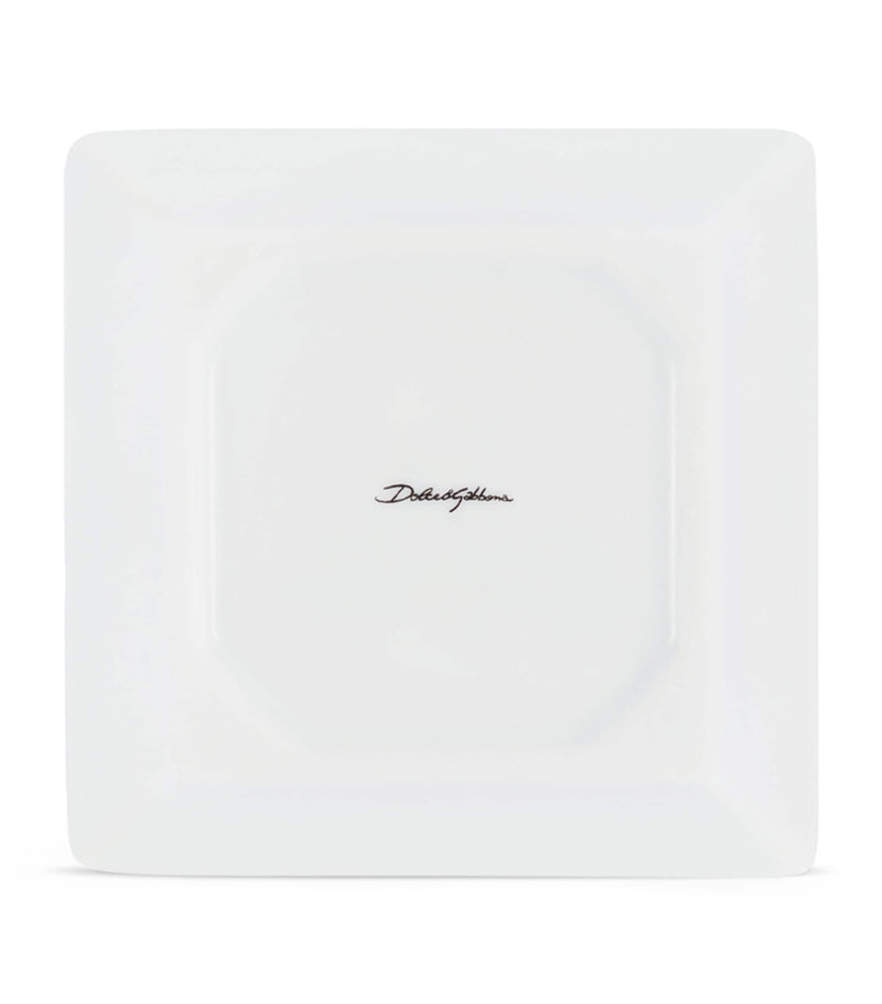 Dolce&Gabbana Casa leopard print porcelain ashtray - British product