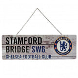 Superdrug Chelsea FC Rustic Metal Wall Plaque 40cm x 18cm- Buy online at McGrocer