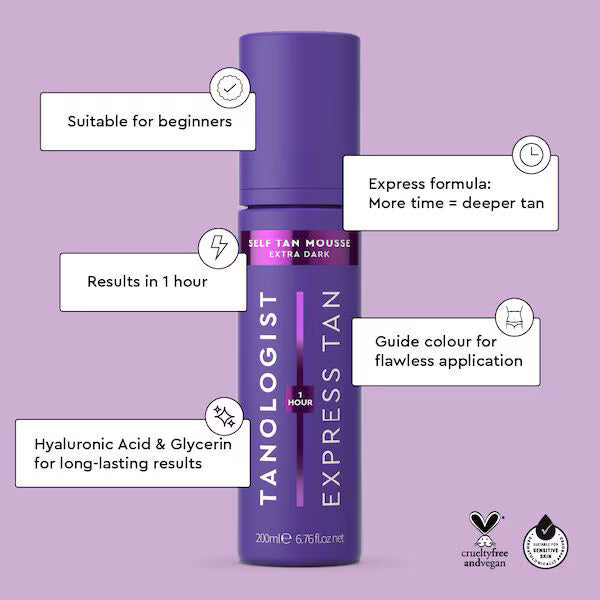 Tanologist Self Tan Mousse Extra Dark (British brand)