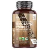 Superdrug WeightWorld Organic Mushroom Complex - 180 Vegan Capsules- Buy online at McGrocer