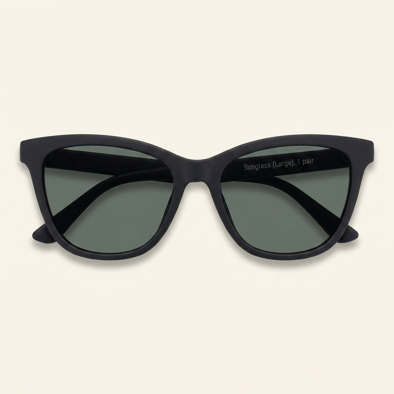 Gucci GG2032S schwarze Damen-Sonnenbrille (Britische Marke)