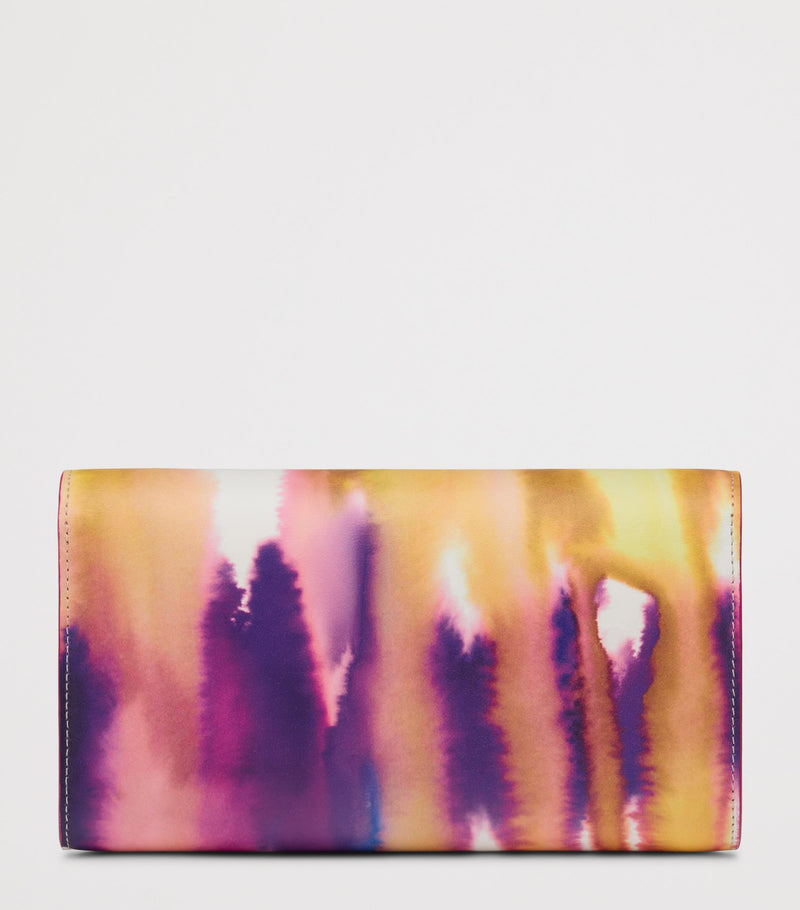 Christian Louboutin Bettina tie-dye chain wallet, imported from the UK