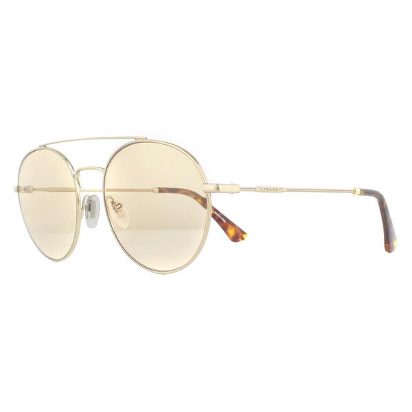 Police SPL728 gold photochromic men's sunglasses - British product