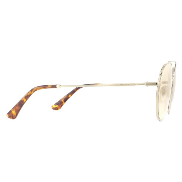 Police SPL728 gold photochromic men's sunglasses - British product