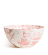 Harrods Harrods Fine Bone China Toile Decorative Serving Bowl 22.5cm- Buy online at McGrocer