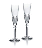 Harrods Baccarat Harcourt Eve Champagne Flutes Set of 2- Buy online at McGrocer