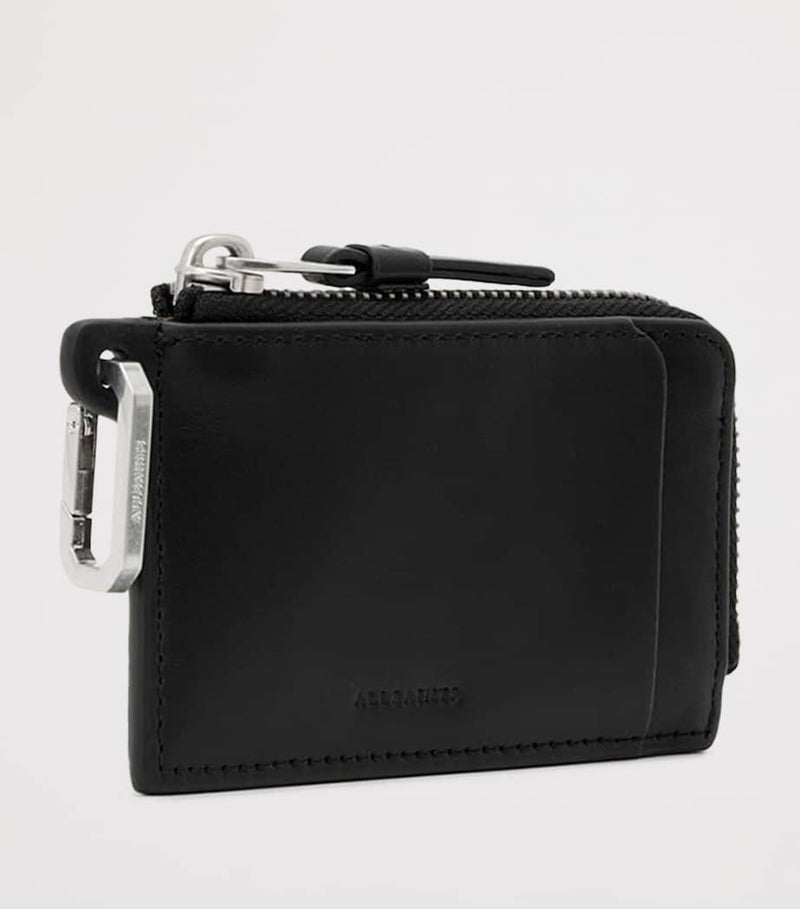 AllSaints Remy wallet compact leather, imported from the UK