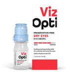 VizOpti preservative free dry eyes eye drops 10ml - British product