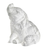 Harrods Lalique Crystal Elephant Sculpture Decorative 12.5cm- Buy online at McGrocer