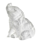 Lalique crystal elephant sculpture 12.5cm, UK version