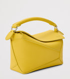 LOEWE Puzzle Edge top-handle bag in calfskin, imported from the UK