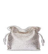 Harrods LOEWE Medium Leather Scales Flamenco Clutch- Buy online at McGrocer