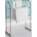 Argos Home freestanding towel rail chrome 5 tier - British product