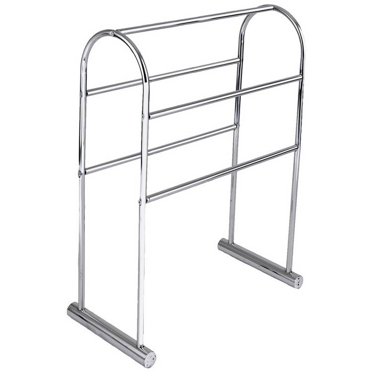 Argos Home freestanding towel rail chrome 5 tier - British product