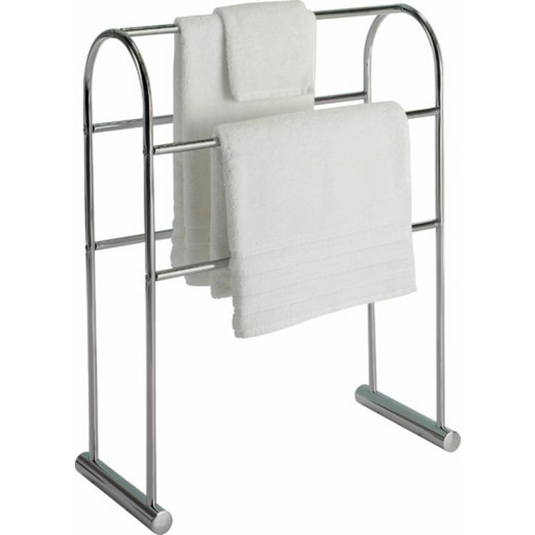 Argos Home freestanding towel rail chrome 5 tier - British product